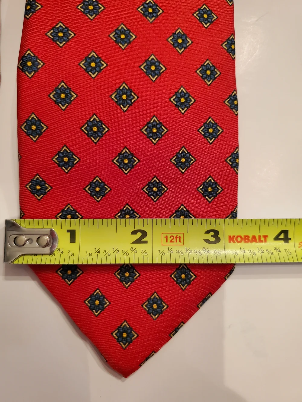 Vintage - Silk Tie Bundle • Henry Grunthal & Lands’ End • Classic Red
